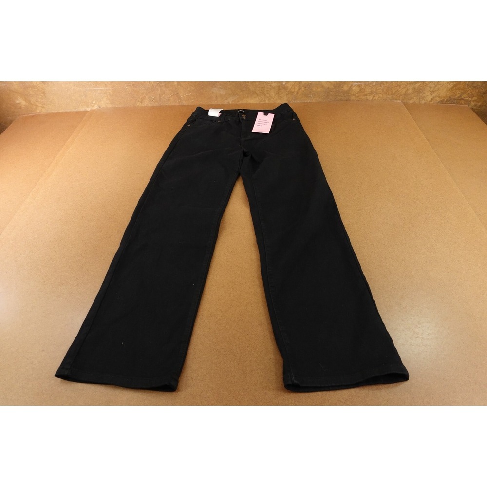 Between Us Juniors 13 Black High Rise Soft Feel Stretch Straight Leg Jeans NWT